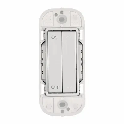 MAXLITE Digital Wall Switch: 2 Buttons, c-Max EasyRF, Wireless - Companion Switches with Wireless Control