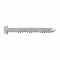 DEWALT Screw Anchor: 1 3/4 in Overall Lg, 5/32 in Dia, Stainless Steel, Stalgard®, Hex, Hex, 100 PK (MPN DFM4EMH510)