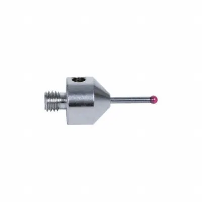 INSIZE M5 Stylus: CMM Straight Stylus, Ball, Straight, 0.12 in Ruby Ball Tip - Straight CMM Styli