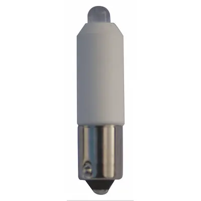 EATON Compact LED Bulb: LED, Miniature Bayonet (BA9s), (T) Tubular, T3-1/4, 24V AC/DC - BA9s Single-Contact Miniature Bayonet Base Lamps