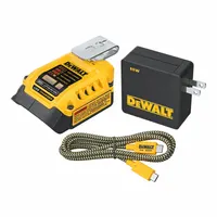 DEWALT Charging Kit: 20V DC, 2 Ports, Charges All Dewalt® 20V Max and Flexvolt Batteries (MPN DCB094K)