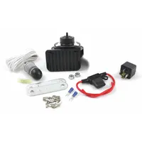 FIAMM Electric Horn: 12V DC, Full Tone, Electric, Black, Unfinished, 105 dB Sound Level - Max (MPN 6606523-SX)
