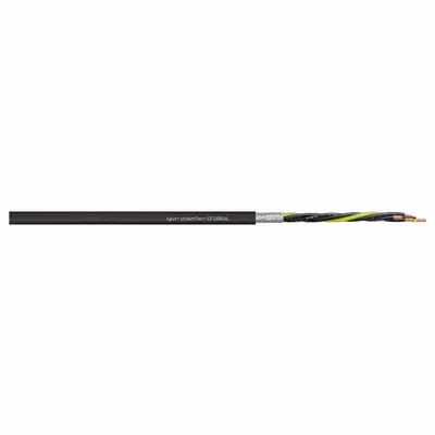 CHAINFLEX Control Cable: 17 AWG Conductor Size, 3 Conductors, PVC, Order by the Foot - Continuous Flexing Exposed Run Tray Cables