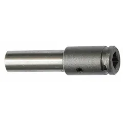 This standard bit holder accepts 1/4-inch hex shank bits and is designed for power tool applications. It is nonmagnetic and not impact rated, suitable for general fastening tasks where magnetic retention or impact driving is not required. The hex shank fits standard power drills and screwdrivers.