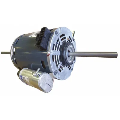 BERNER Motor: 1/2 hp, 208/240V AC, 1 Ph, 1,725 RPM Motor RPM, 24 in Shaft Lg, 24 in Overall Lg - Replacement Motors