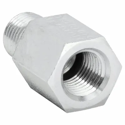 AEROQUIP Hydraulic Hose Adapter: 1 1/2 in x 1 1/2 in Fitting Size, Male x Female - NPTF-to-NPTF Steel Hydraulic Hose Adapters