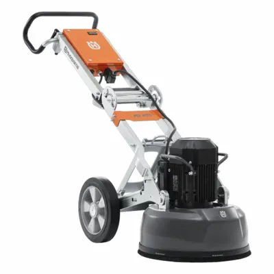 HUSQVARNA Concrete Floor Grinder: Walk-Behind, Planetary, 3 Discs - Walk-Behind Planetary Floor Grinders