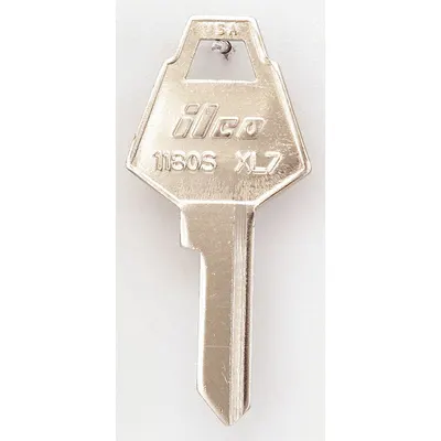 KABA ILCO Key Blank: Compatible with XL Lock Locks, Key ID # XL7, 5 Pins - Office Furniture Key Blanks