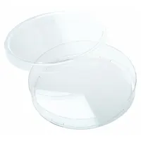 Petri Dish: 91 mm Dia, 15 mm Overall Ht, Tissue Culture Treated, Polystyrene, Sterile, Clear (MPN 667694)