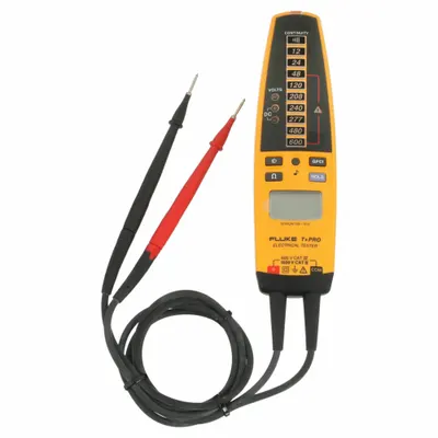 FLUKE Voltage Detector/Tester: 10.2 V to 600 V, 10.2 V to 600 V, 6 mA to 9 mA - Voltage Testers