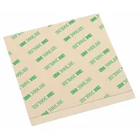 3M Transfer Tape: Square, 12 in Wd, 12 in Lg, 6.7 mil Thick, Polycoated Kraft Paper, Acrylic, 12 PK (MPN 3M 9490LE)