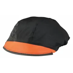 Flame resistant headgear cover designed for use with hard hats in environments with arc flash or flame hazards. Includes a visor for face protection and features four-point textile straps for secure attachment. Compatible with M-Series hard hats.