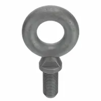 Machinery Eye Bolt: With Shoulder, Steel, Galvanized, 2 1/2"-4 Thread Size, 5 in Thread Lg (MPN K2037-HDG)