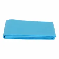 MEDSOURCE Cot Sheet: Full Cot, 72 in Overall Lg, 30 in Overall Wd, Light Blue, Polypropylene (MPN MS-001FS)