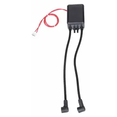 Replacement igniter for gas-fired heating equipment such as furnaces and boilers. Used in HVACR systems to ignite fuel for reliable operation.