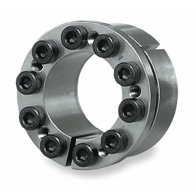 TSUBAKI Keyless Bushing: Flanged, For 1 1/8 in Shaft Dia, 2 in OD, 1.102 in Wd - Multi-Screw Locking Assembly Keyless Bushings