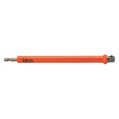 This APEX impact socket extension has a 3/8 in output drive size and an 8 in overall length. It is designed for use with impact tools to extend reach in high-torque fastening applications. The extension is urethane covered for protection.