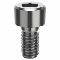 Socket Head Cap Screw: M6x1.00 Thread Size, 12 mm Lg, Std, Plain, Stainless Steel, 316 H5 (MPN ZSS616M6X12)