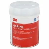 This fiberglass repair filler is a two-part compound that cures to a strong finish. It is sandable for final shaping and finishing. Suitable for filling cracks, holes, and voids in fiberglass surfaces
