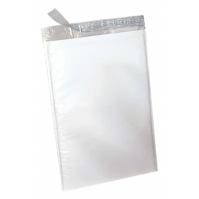 OEM APPROVED VENDOR Poly Bubble Mailers, #5, 10-1/4 in x 15 in, White, 100-Pack