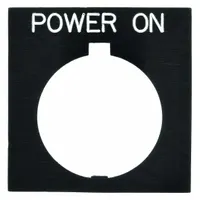 Legend Plate: 30 mm Panel Mounting Size, Rectangular, 3 1/4 in Overall Ht x 2 1/8 in Overall Wd (MPN HT8SP80)