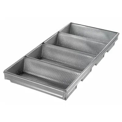 CHICAGO METALLIC Hearth Bread Pan: Aluminized Steel - Bread & Loaf Pans