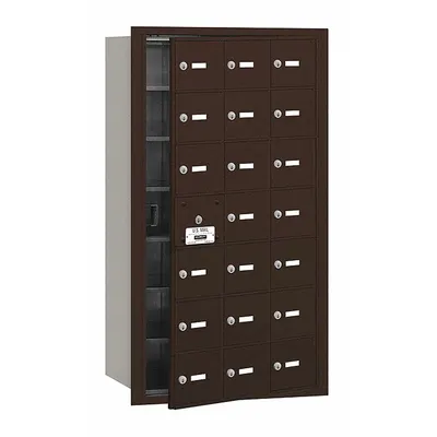 SALSBURY INDUSTRIES Mailbox: 4B+, 20 Doors, Horizontal, 40 3/4 in H x 22 3/4 in W x 16 1/2 in D - Multi-Unit Mailboxes