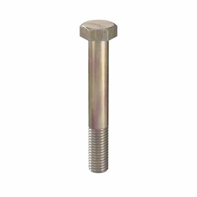 LINDSTROM Hex Head Cap Screw: Steel, Class 10.9, Zinc Yellow, M12, Metric, 85 mm lg - Class 10.9 Steel Hex Head Cap Screws
