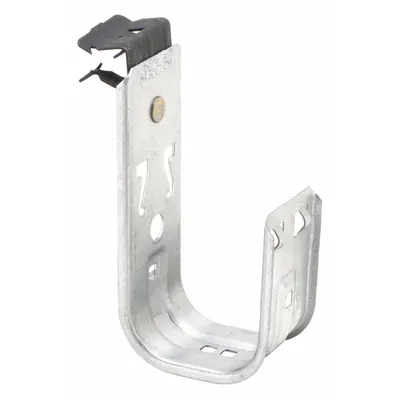 COOPER B-LINE J-Hook: Hammer-On with Locking Latch, 2 in Max. Bundle Dia. - Beam Mount J-Hooks