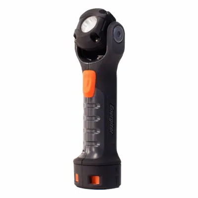 ENERGIZER Flashlight: 300 lm, 5 hr Run Time at Max. Brightness, 30 m Max Beam, 2 Light Outputs - Flashlights