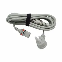 Institutional bed power cord designed for Span America beds. Compatible with MC9R, QD1000, and QD2000 models. Gray color. Replacement part for ensuring electrical connectivity in healthcare bed applications.