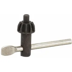 Replacement chuck key for compatible Black & Decker drills. Used to tighten or loosen the chuck for securing drill bits during drilling operations in maintenance, construction, and repair tasks.