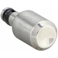 This oval head die set is designed for forming solid rivet heads with a 1/2 in head diameter. It fits 1/16 in rivet diameter and is used with rivet squeezers in metalworking and assembly applications to create consistent oval heads