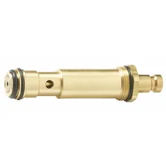 Diverter cartridge assembly for bathtub and shower fixtures. Controls water flow direction, diverting between tub spout and showerhead. OEM replacement part for compatible KOHLER fixtures.
