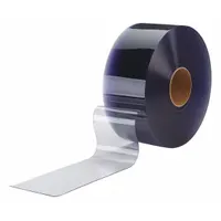 Replacement Strips: 8 in Strip Wd, PVC, Smooth, Clear, 0°F Min Op Temp, Roll, 300 ft Roll Lg (MPN 999-00001)