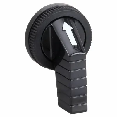 SCHNEIDER Selector Switch Knob: 30 mm Compatible Switch Size, Extended Lever - Heads for Selector-Switch Operators