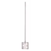 APPROVED VENDOR Stirrer: Stirrer, 22CZ41, Stainless Steel, 3/8 in Shaft Dia, 15 3/4 in Shaft Lg