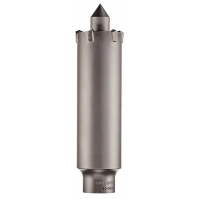 MILWAUKEE Core Center Bit: SDS Plus Shank, 1 1/4 in Core Dia - Two-Piece Shankless Core Bit Heads