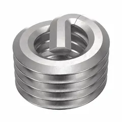 18-8 stainless steel helical insert for repairing or reinforcing threads in metal components. Features a screw-locking design with tang for installation, M3-0.50 coarse thread, right-hand direction, and tensile strength of 200,000 to 250,000 psi. Requires 3.15mm drill bit and M3-0.50 STI tap. Supplied in a pack of 100.