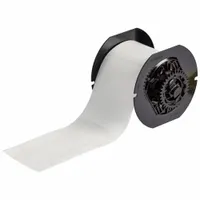 Continuous Label Stock: 3 in x 100 ft, Polyester, Clear (Gloss), Indoor (MPN B33C-3000-430)