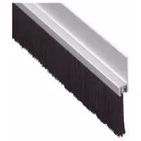 PEMKO Door Sweep: Brush Insert, Aluminum, 36 in Lg, 1/4 in Wd, Aluminum (MPN 18137CNB36)