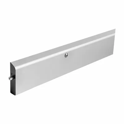 NATIONAL GUARD Automatic Door Bottom: Single Fin Insert, Aluminum, 36 in Lg, 2 1/4 in Wd - Automatic Door Bottoms