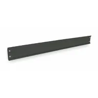 PRO-LINE Bin Rail: 5 in Overall Ht, 60 in Overall Wd, 1 1/2 in Overall Dp, Black, Steel, 5 in (MPN BBH60)