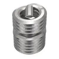 HELI-COIL Helical Insert: Tanged Tang Style, Free-Running, M3-0.50 Thread Size, Plain, 1,000 PK (MPN 1084-3CN060S)