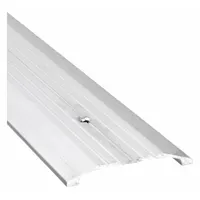 NATIONAL GUARD Door Threshold: Saddle, Aluminum, 4 ft Lg (MPN 424-4)