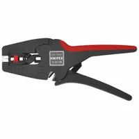 Wire Stripper: Auto, 32 AWG to 8 AWG, 7 1/2 in Overall Lg, Straight Edge Blade, Std Cushion Grip (MPN 12 42 195)
