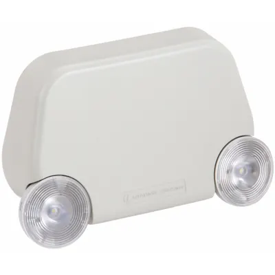 LITHONIA LIGHTING Emergency Light: LED, Damp Location Rated, 0.75 W Lamp Watt, 120/277V AC - Plastic Emergency Lights