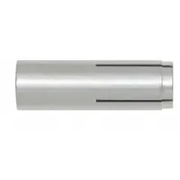 DEWALT Expansion Anchor: 3/8"-16 Thread Size, 1 9/16 in Overall Lg, 3/8 in Dia, Plain, Plain, 50 PK (MPN 06206-PWR)