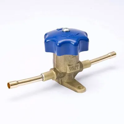MUELLER Diaphragm Valve: 1/4 in Female Sweat, Extended Lg Body - Sweat-to-Sweat Connection Diaphragm Valves