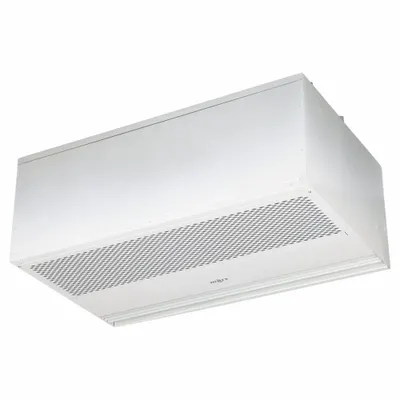 MARS Air Curtain: For 3 1/2 ft Opening Wd, 1,437 cfm, 230V AC, 1 Ph, White, Aluminum - Heated Recess-Mounted Air Curtains